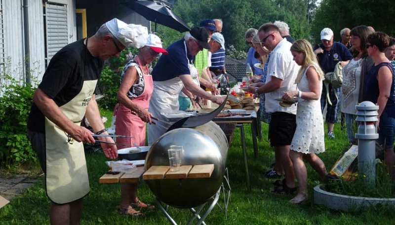 Grillfest på Skoghus